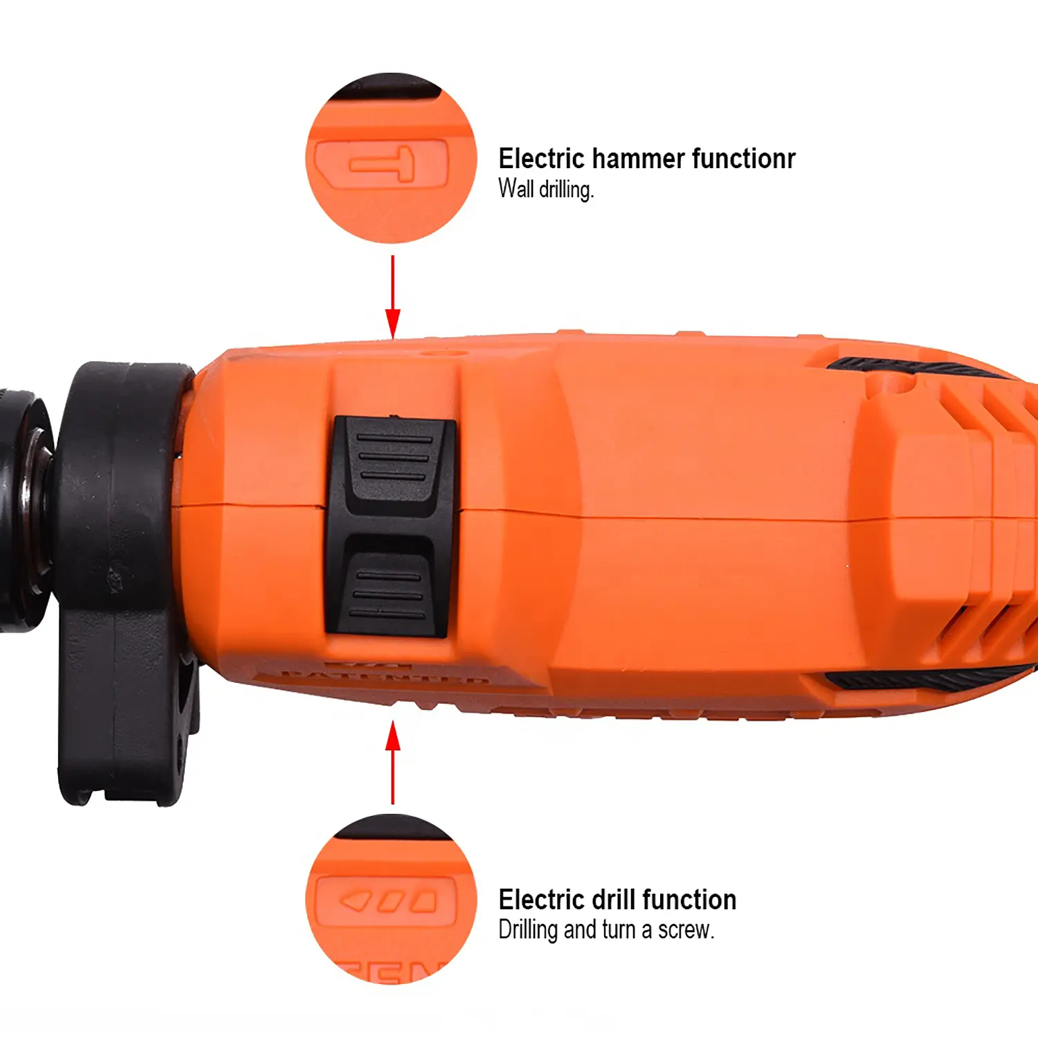 Taladro Eléctrico Recargable Harden – Construcción Confiable - Imagen 4